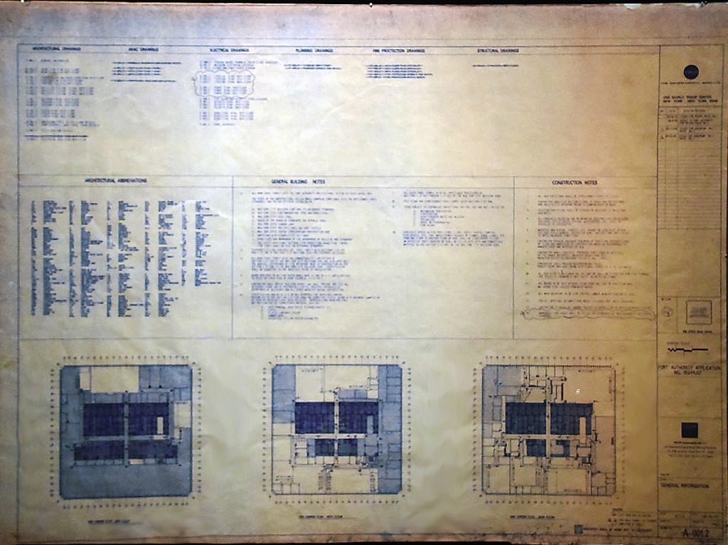 WTC Blueprint — General Information A-001.2
