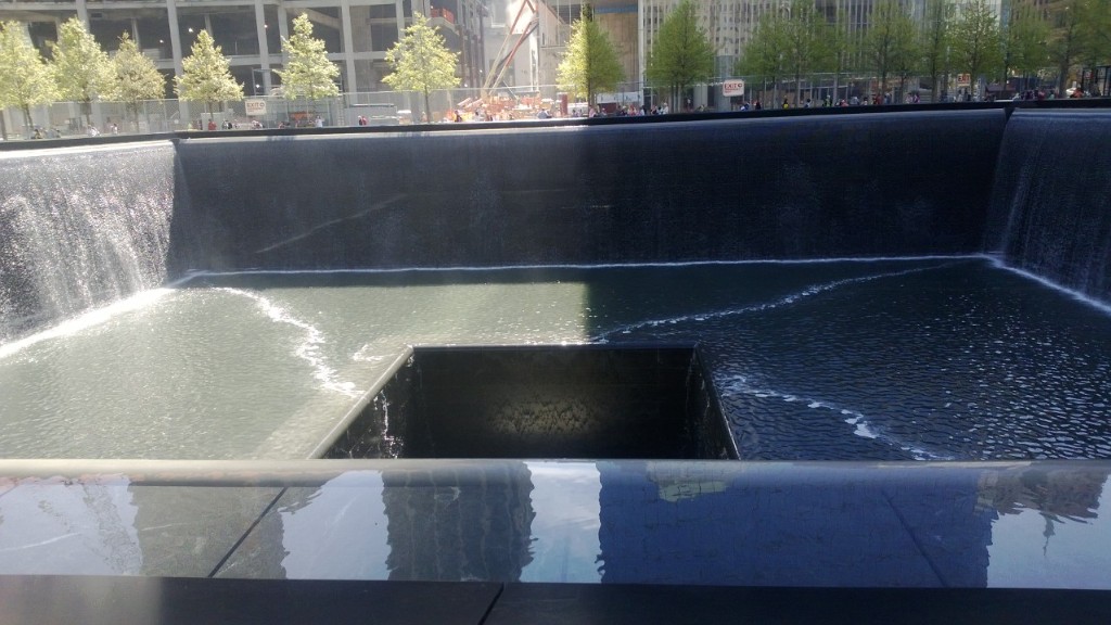 The National September 11 Memorial at the World Trade Center site